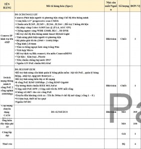 Báo giá camera Wifi tại Bắc Ninh